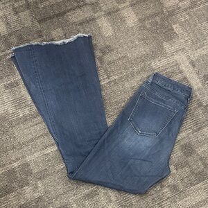 Women's Blue Flared Jeans